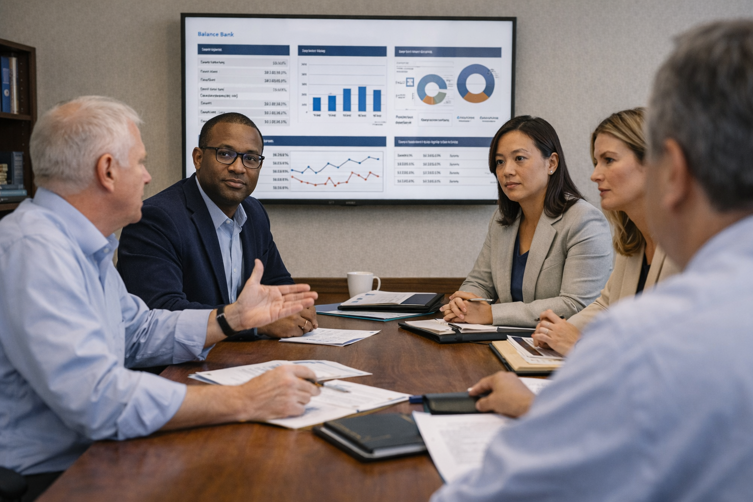 Engineers reviewing integration roadmap